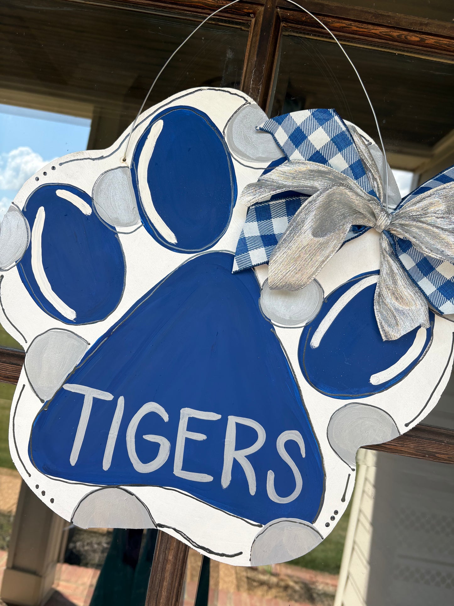 Memphis Tiger Door Hanger
