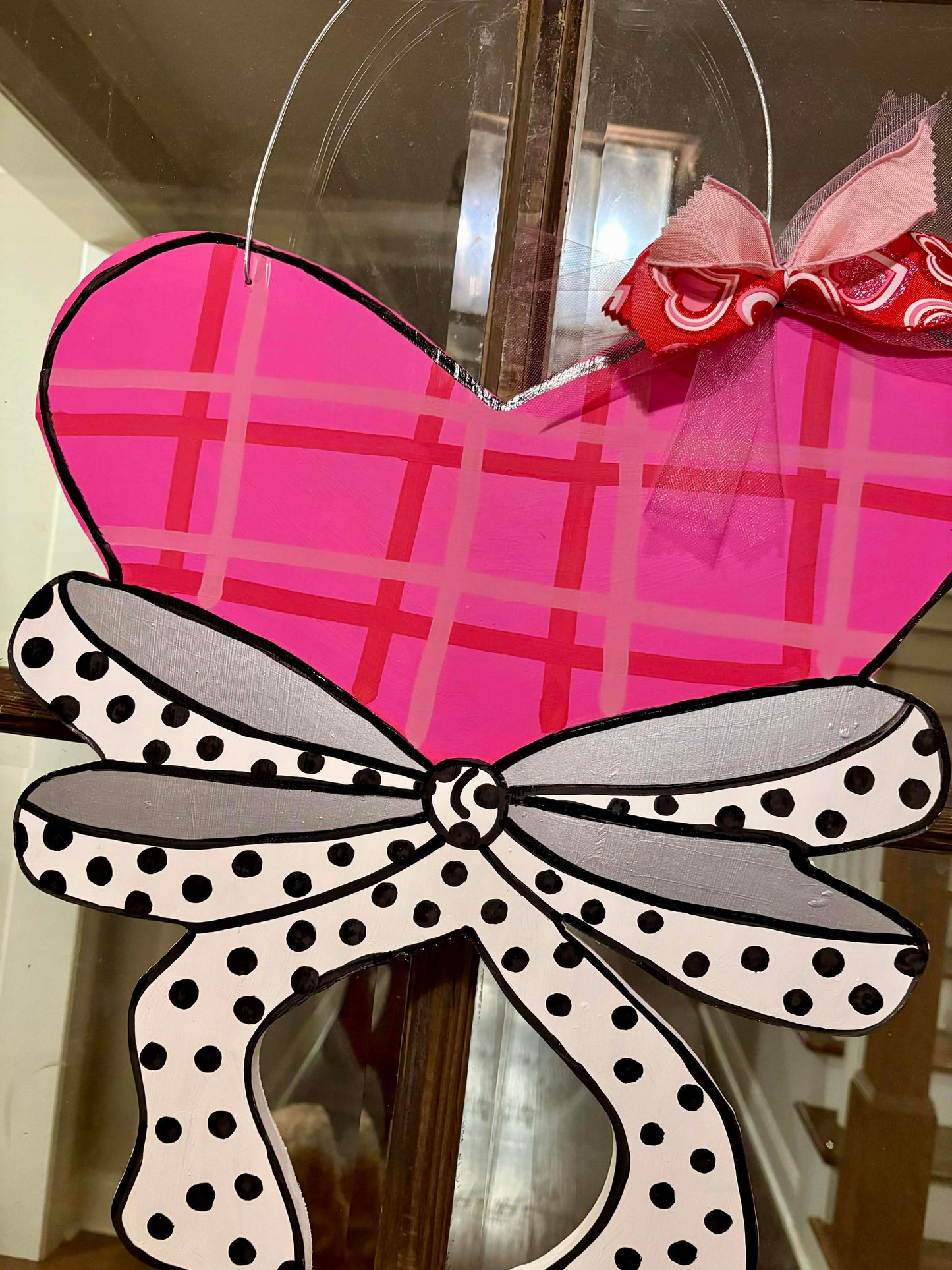 Valentine Day Bow heart