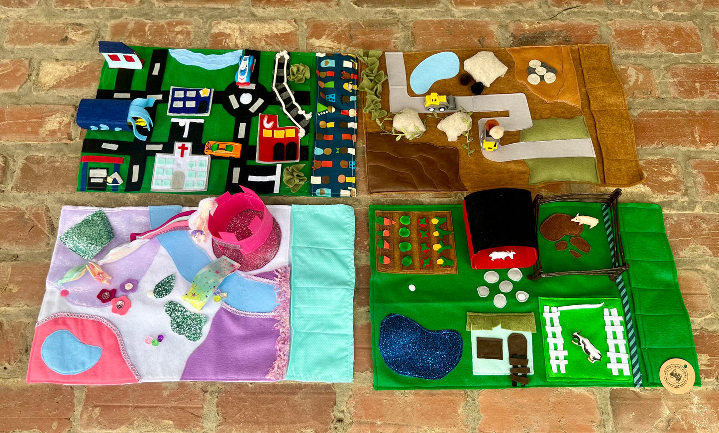 On the Go Farm Play Mat