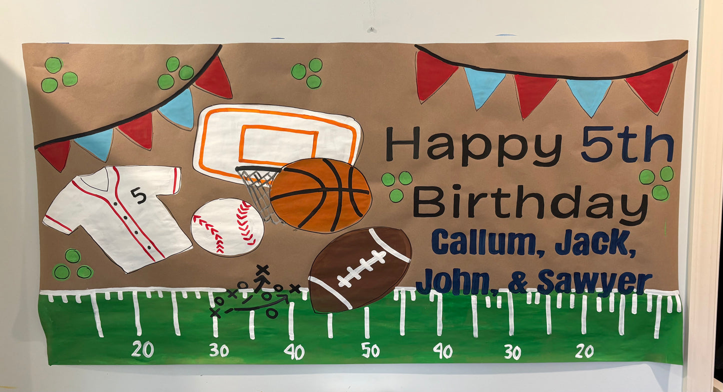 Happy Birthday Banners