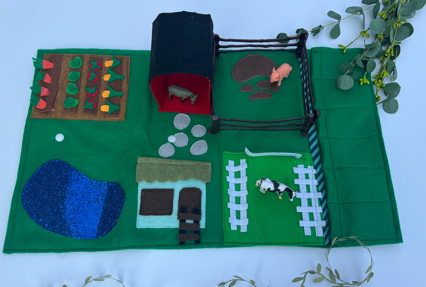 On the Go Farm Play Mat