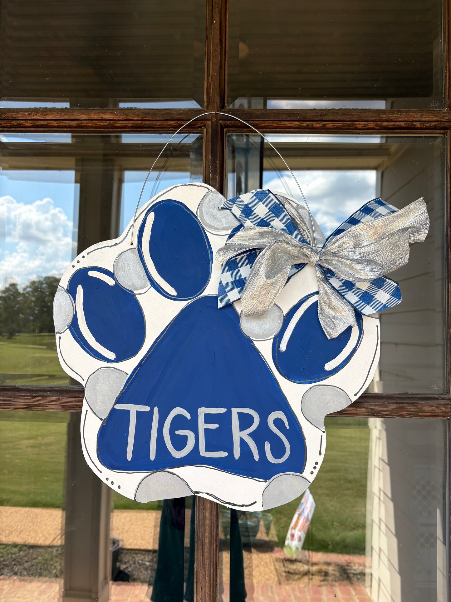 Memphis Tiger Door Hanger