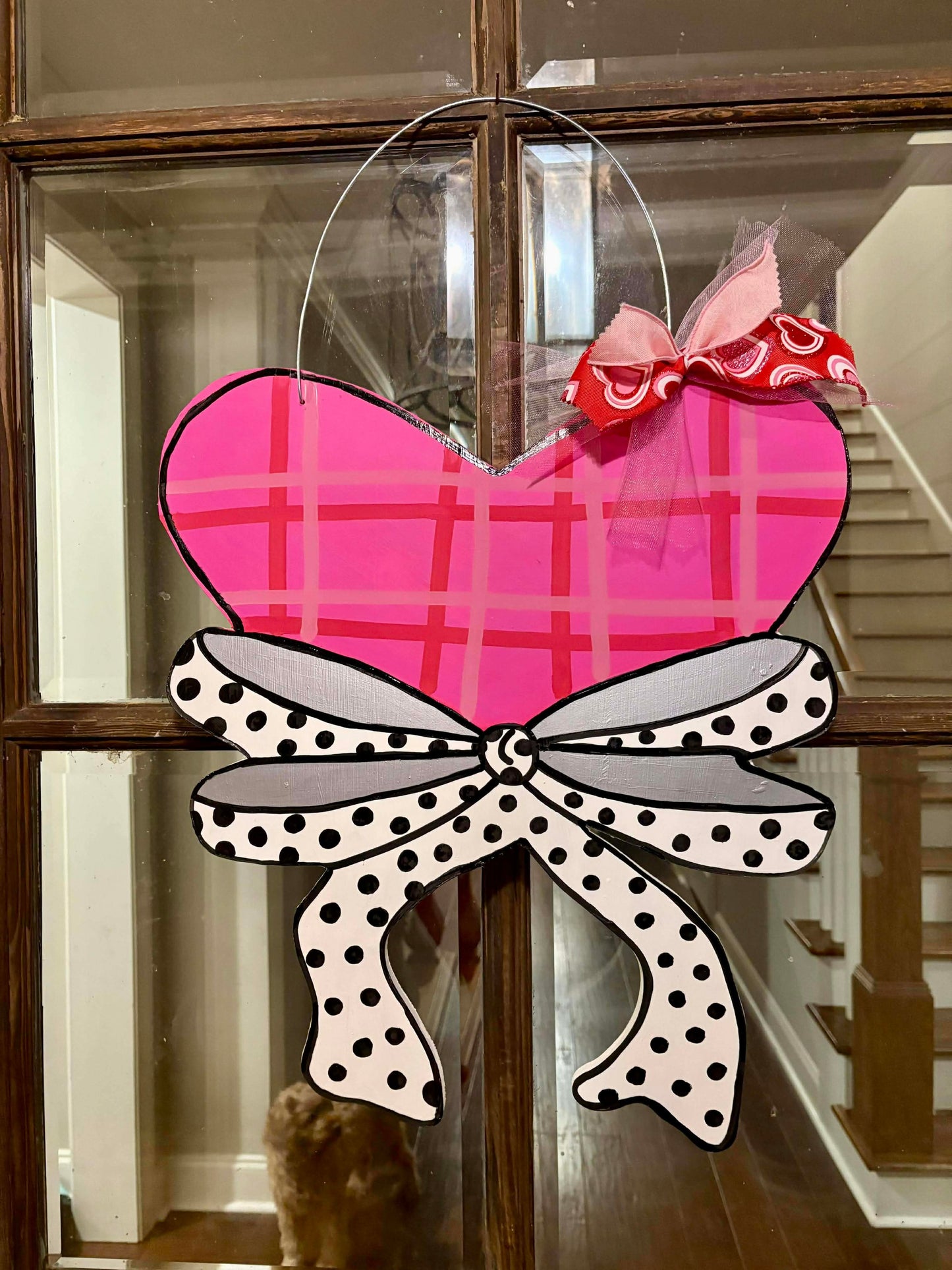 Valentine Day Bow heart