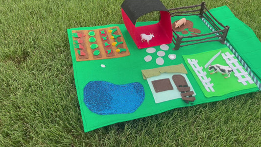 On the Go Farm Play Mat